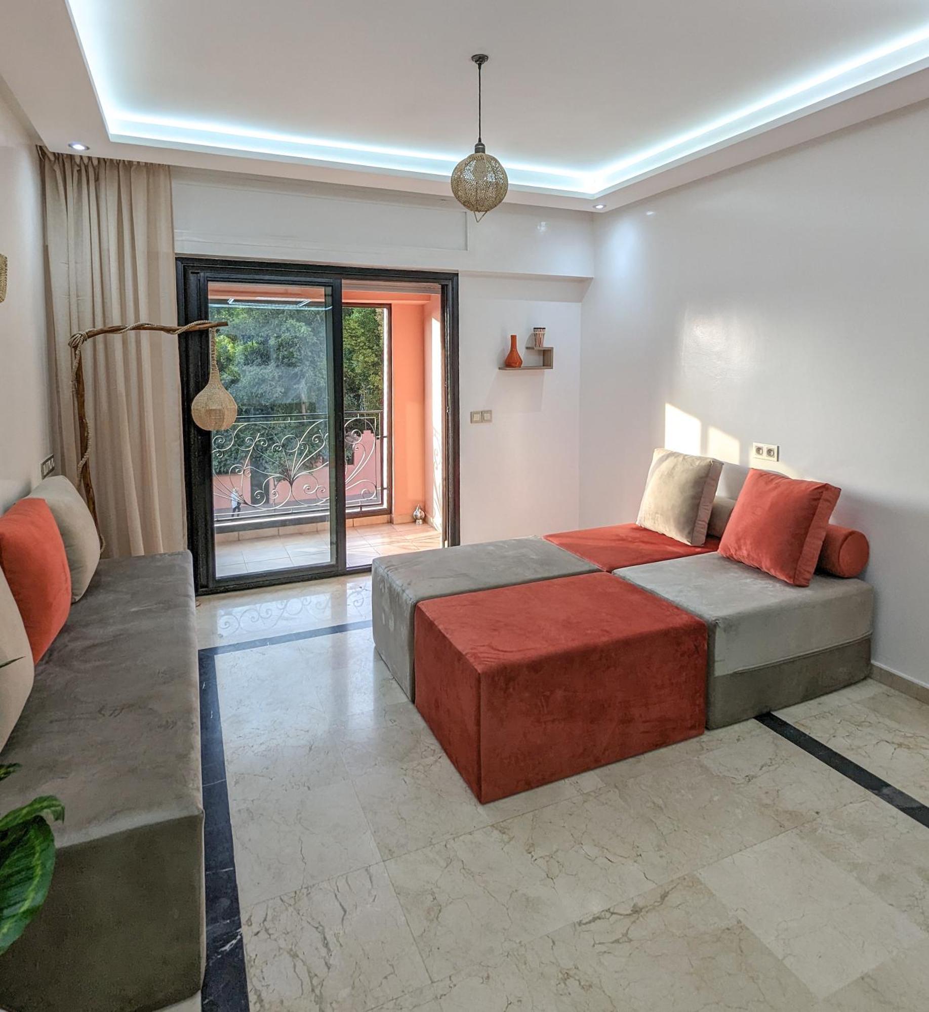 Apartement Panoramic View Majorelle Garden With Pool Marrakesh Exterior photo