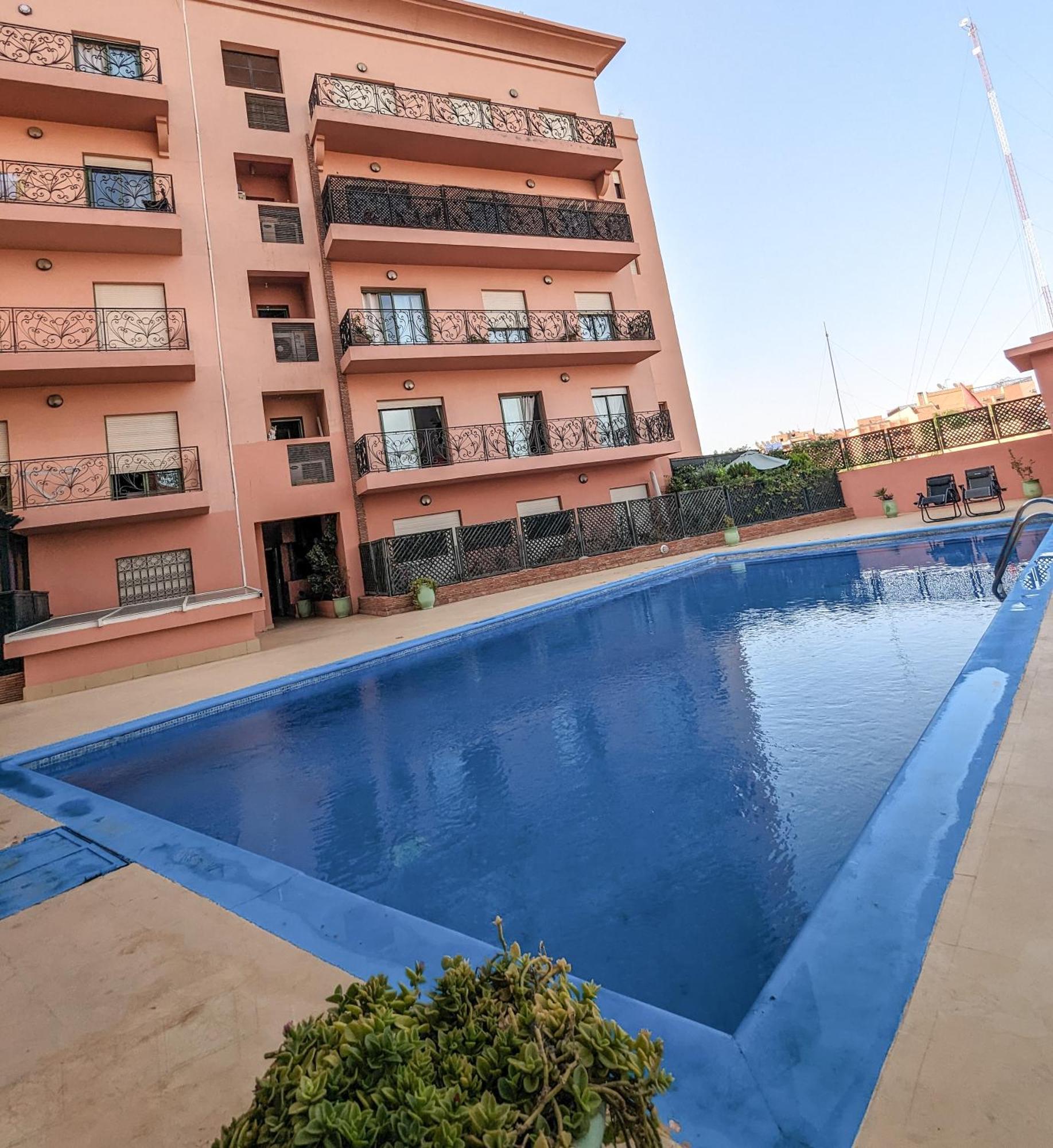 Apartement Panoramic View Majorelle Garden With Pool Marrakesh Exterior photo
